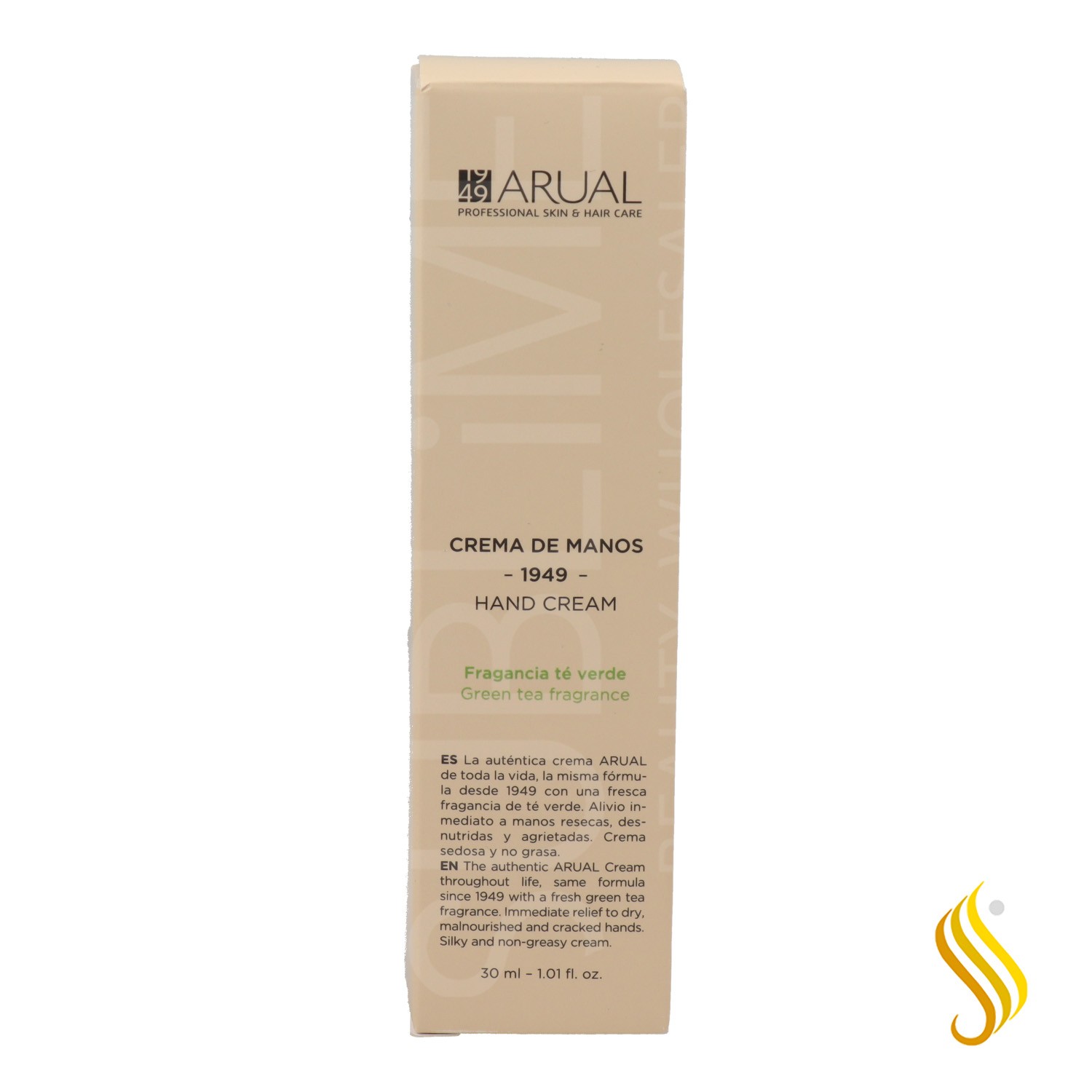 Arual Crème pour les mains parfum thé vert 30 gr