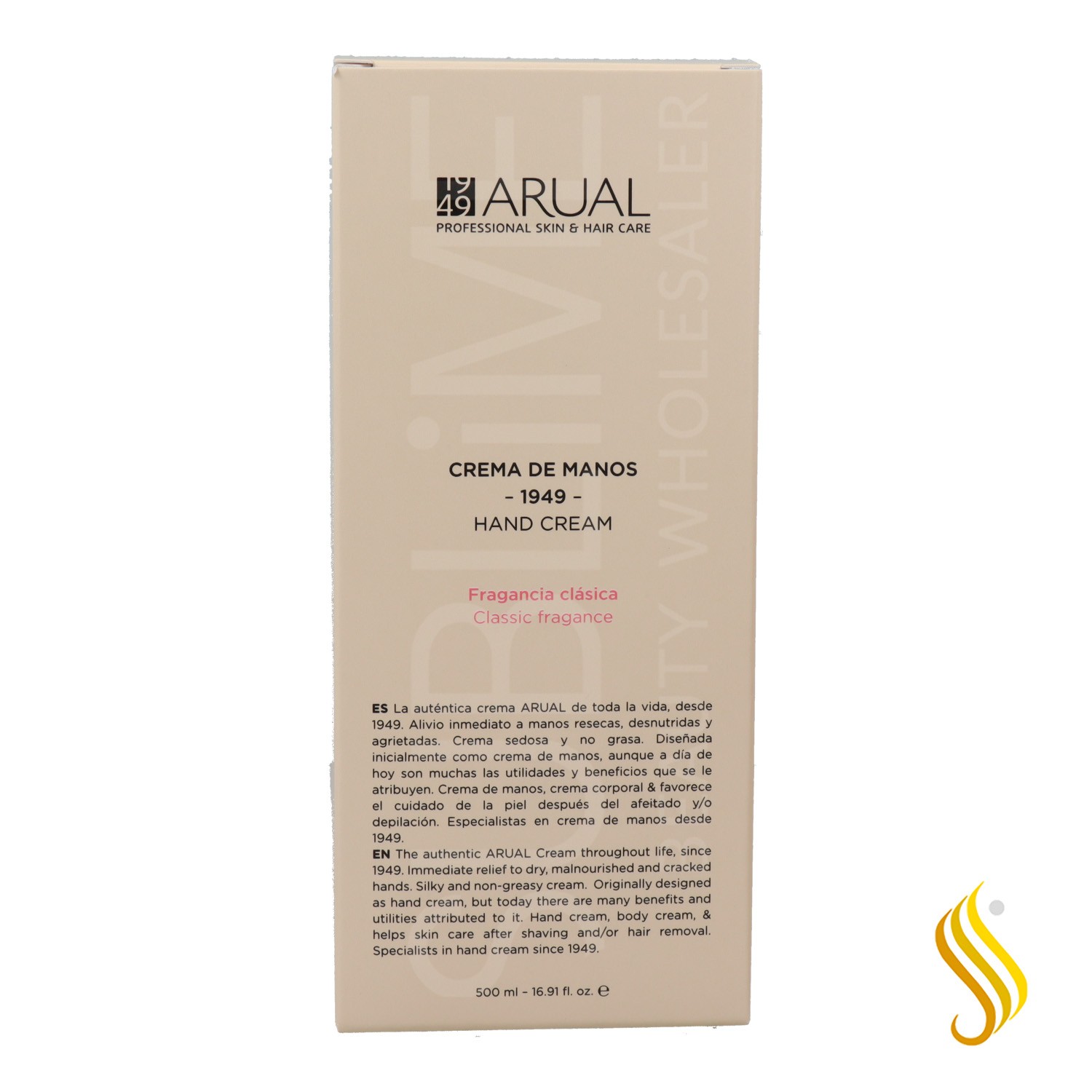 Arual Crème pour les mains parfumée classique 500 ml