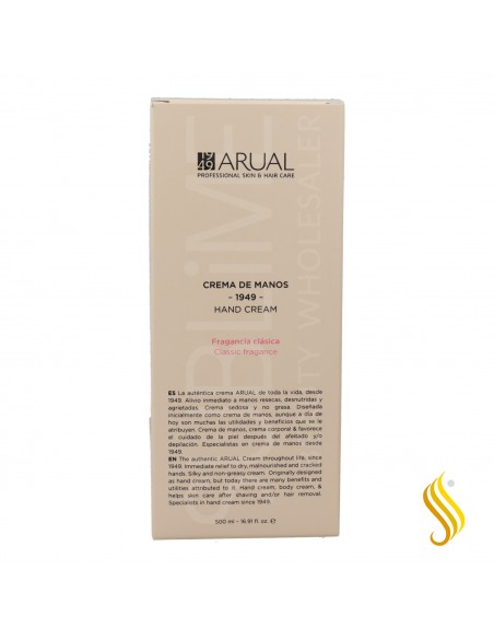 Arual Crème pour les mains parfumée classique 500 ml
