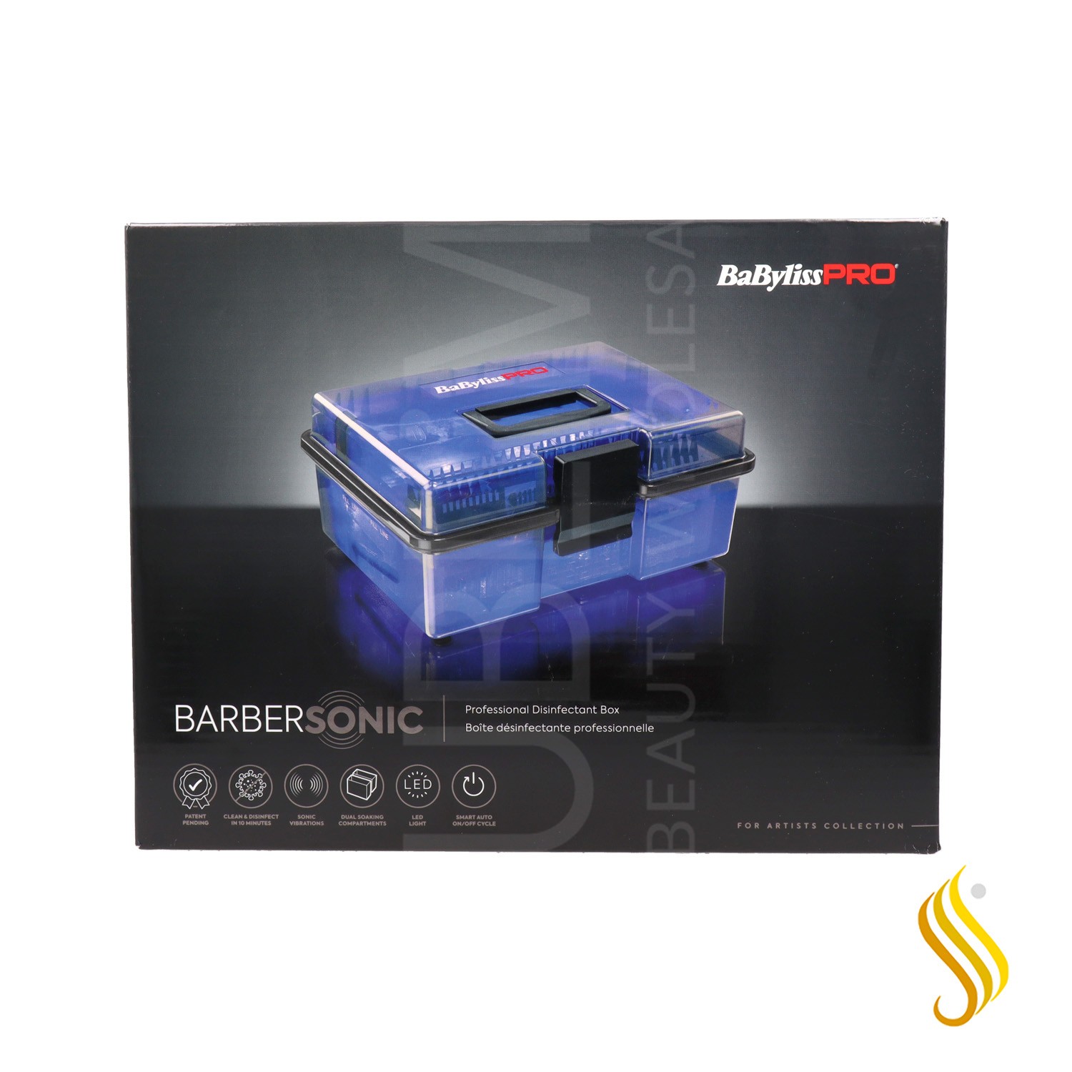 Coffret Désinfectant Babylisspro Barbersonic