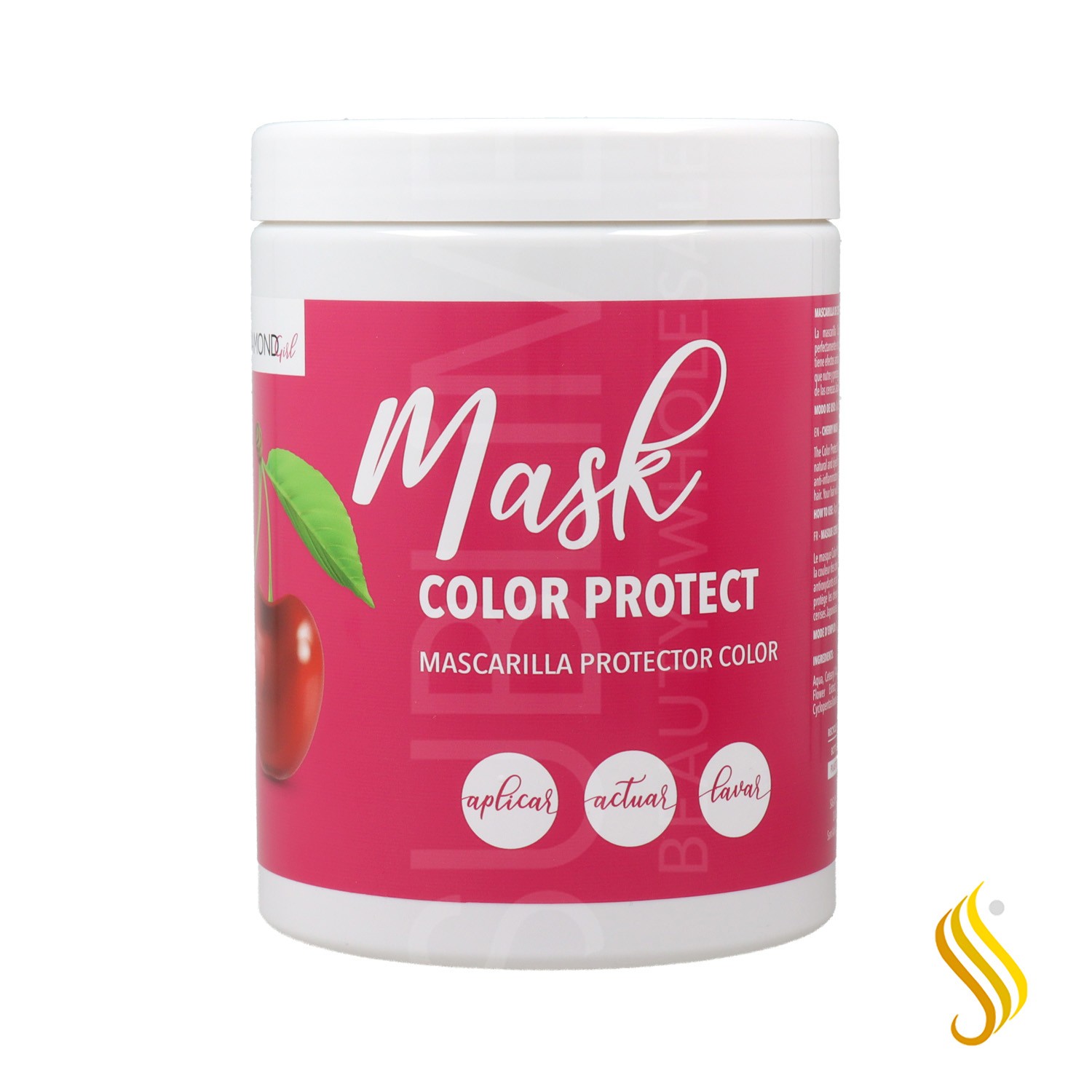 Diamond Girl Mascarilla Color Protect Cereza 1000 ml.
