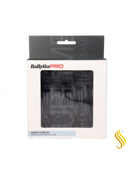 Pinça Babylis Pro Crocodile Clips 6u