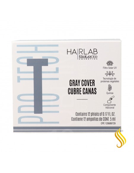 Salerm Hairlab Couverture Grise Couverture Grise 12 X 5 ml