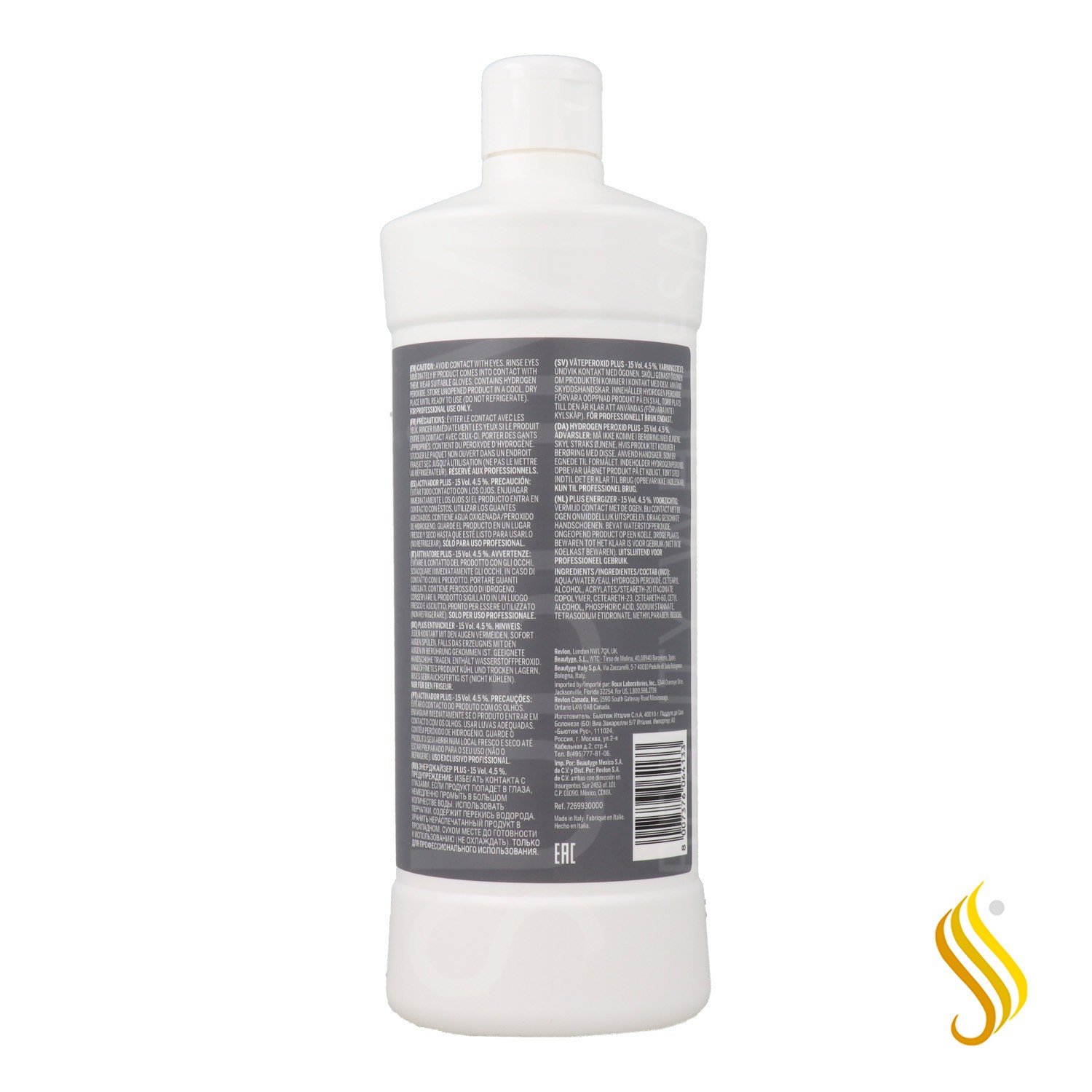 Revlon Professional Color Excel Plus Energizer 15 Vol (4,5%) 900 ml