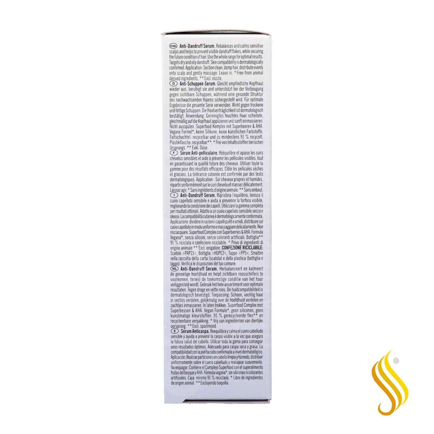 Schwarzkopf Bonacure Sérum Antipelliculaire 100 ml