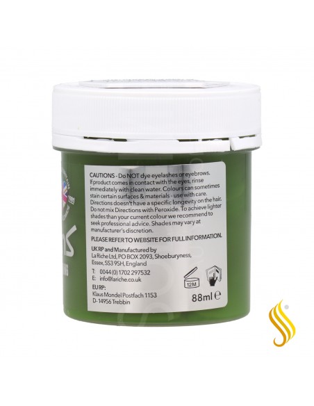 La Riche Directions Semi Permanent Hair Color Fluorescent Green Conditioner 88 ml