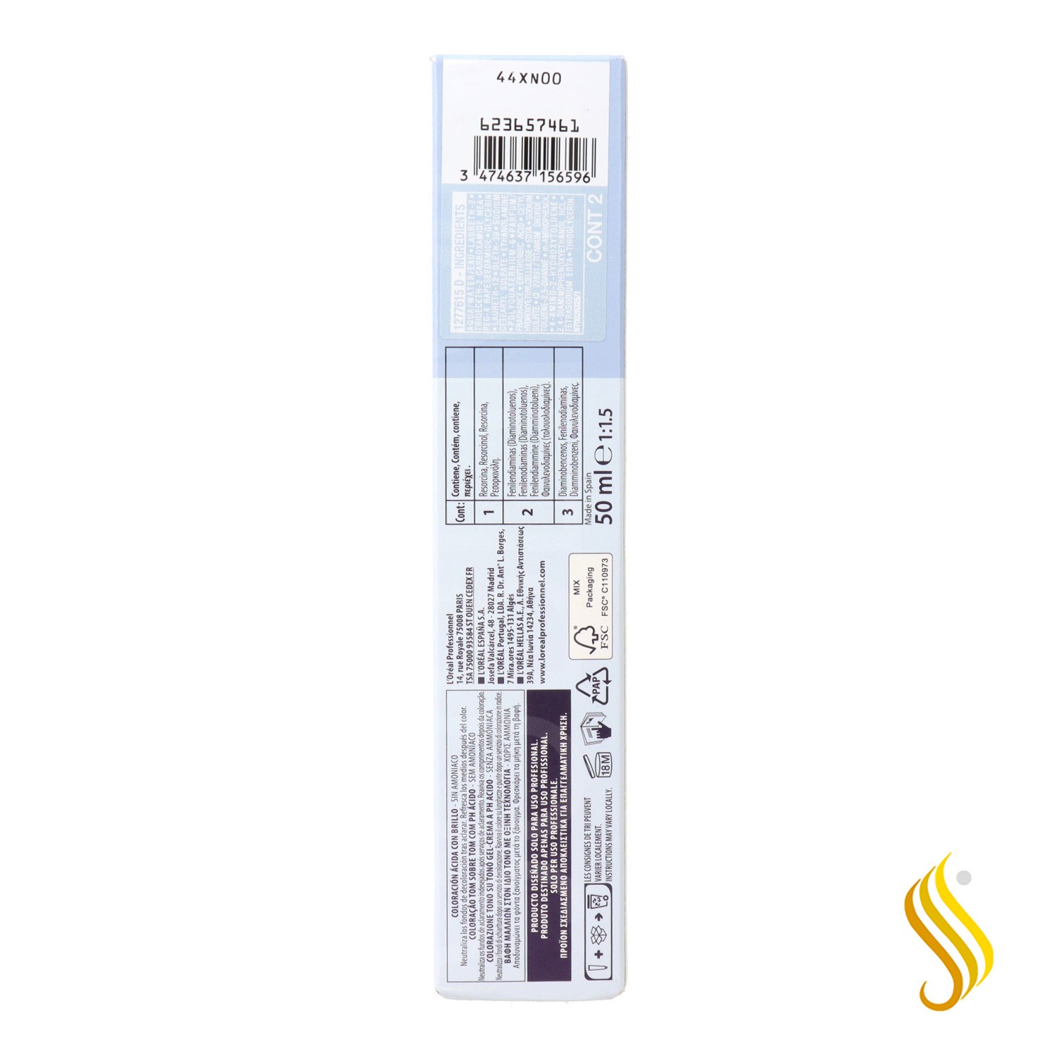 Loreal Dia Couleur Claire 9.18 50 ml