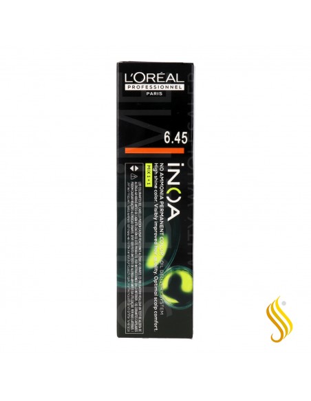 L’Oréal Inoa 6.45 - Rubio Oscuro Cobrizo Caoba 60 gr
