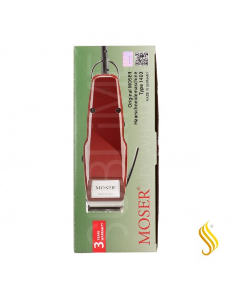 Máquina Vermelha Original Moser 1400