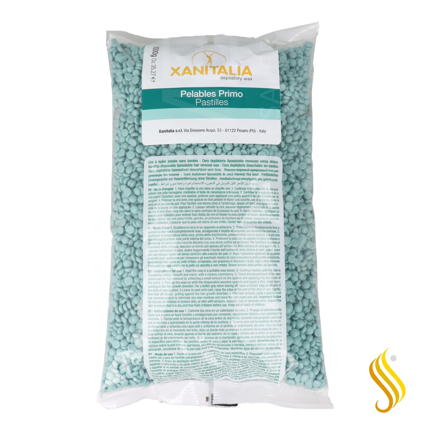 Idema Wax in Pearls Aloe Vera 1 kg.