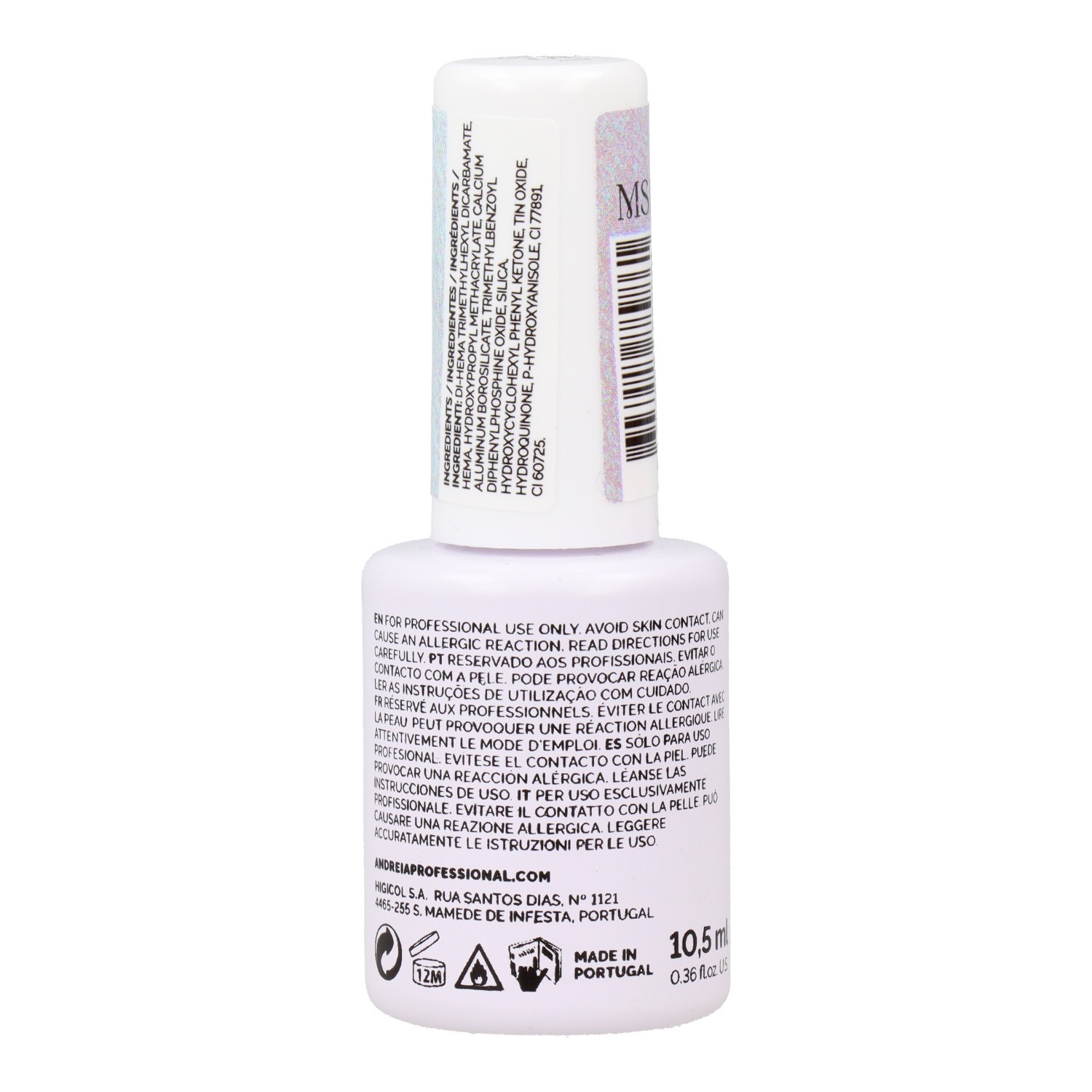Andreia O Verniz Gel Ms1 10,5 ml