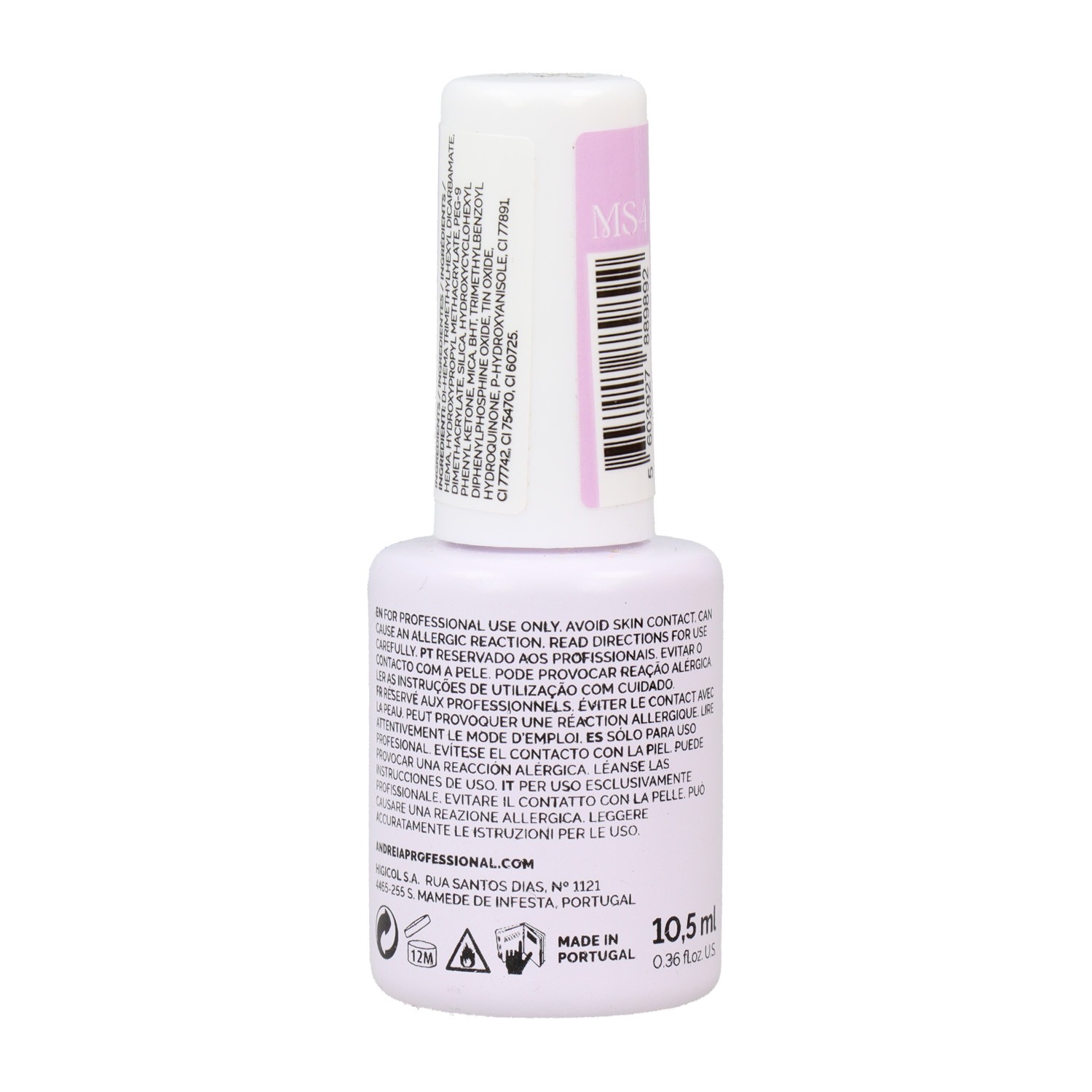 Andreia O Verniz Gel Ms4 10,5 ml