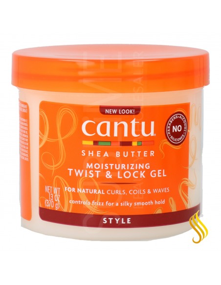 Cantu Shea Butter Natural Hair Moisturizing Twist & Lock Gel 370 Gr
