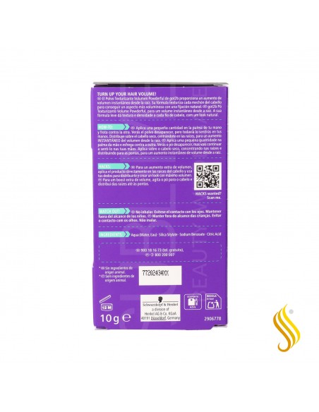 Schwarzkopf Got2b Poudres texturisantes et volumatrices 10 gr
