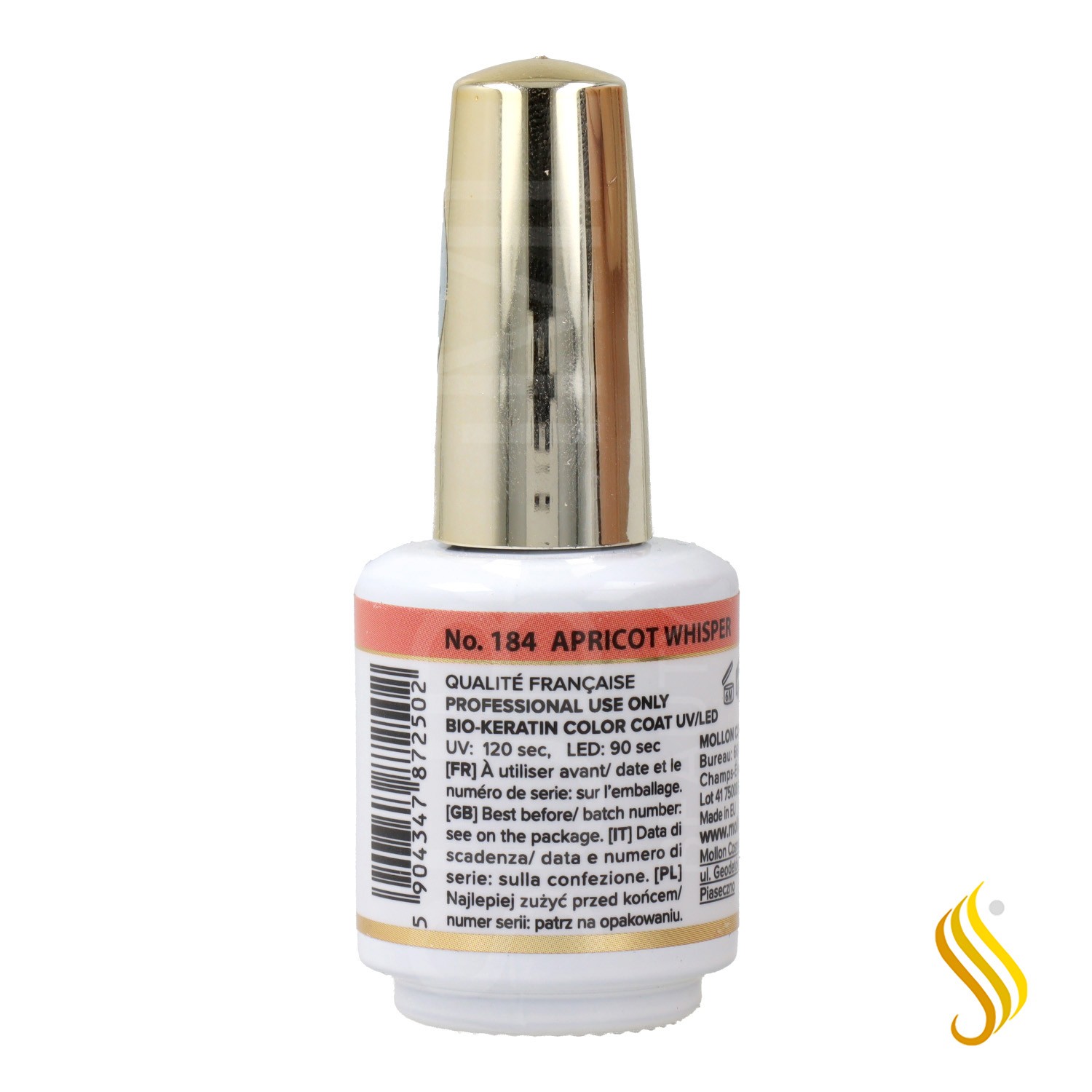 Mollon Pro Luxury Color Coat 184 Abricot Whisper 8 ml