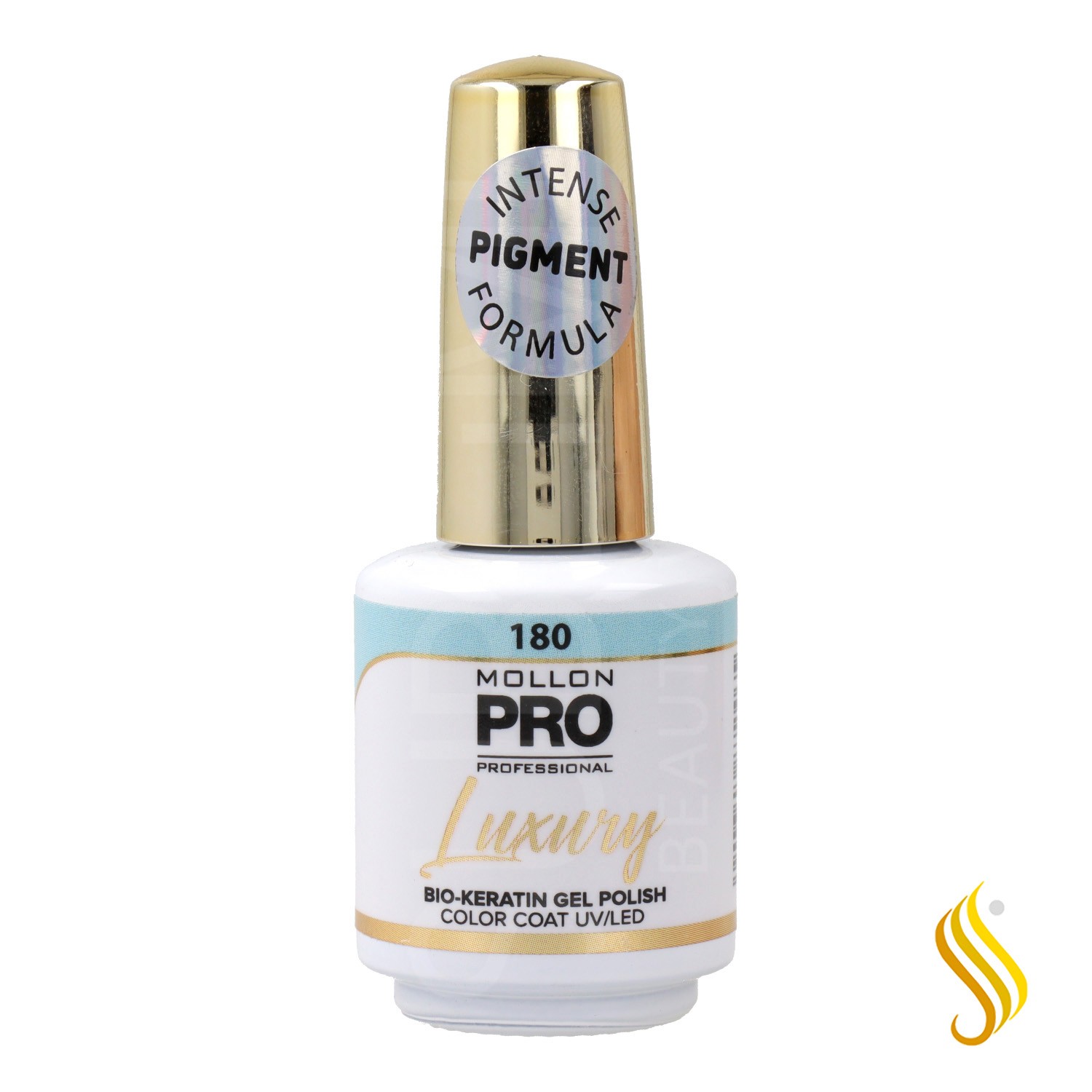 Mollon Pro Luxury Color Coat 180 Milky Azure 8 ml
