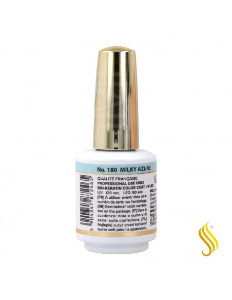 Mollon Pro Luxury Color Coat 180 Milky Azure 8 ml
