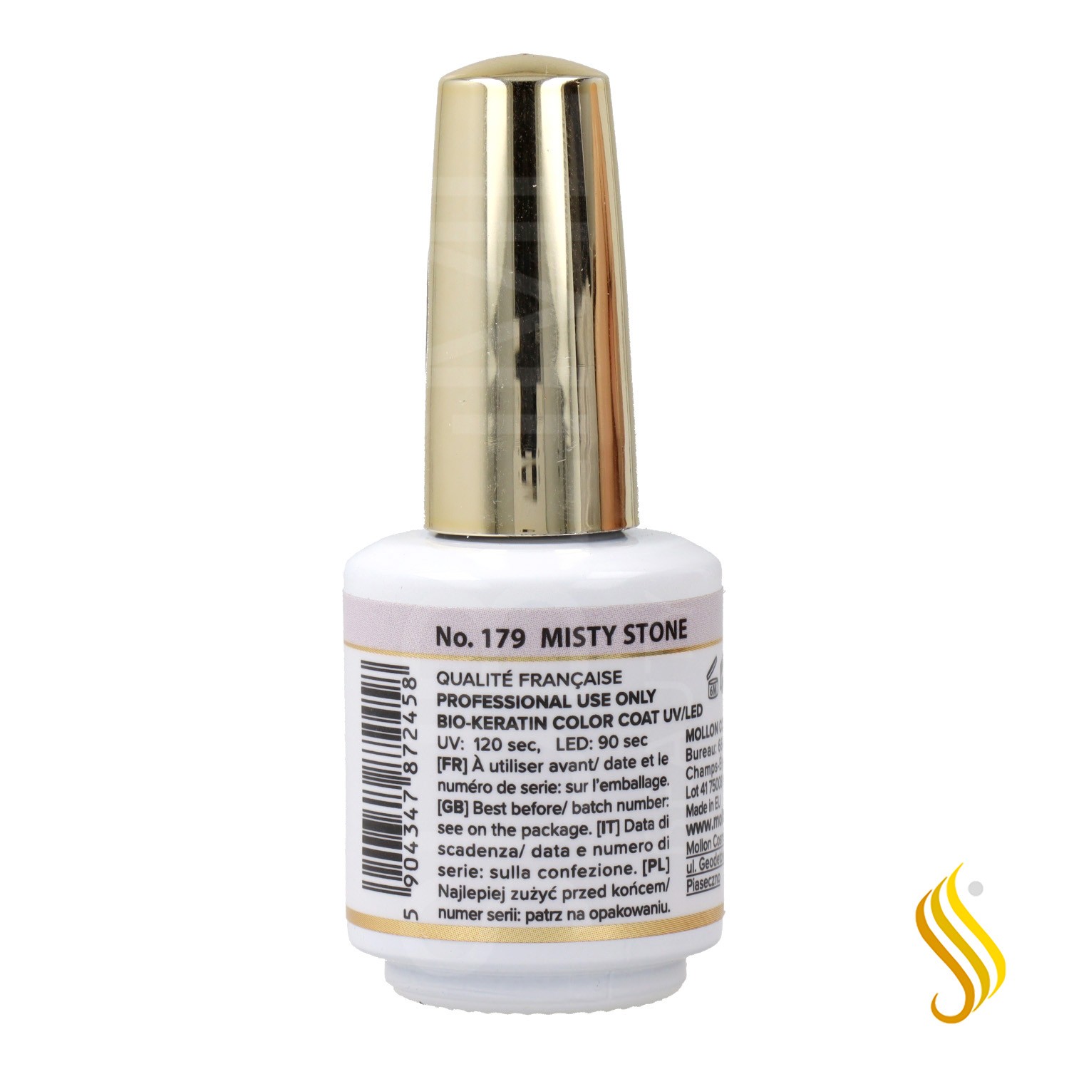 Mollon Pro Casaco de cor luxuosa 179 Misty Stone 8 ml