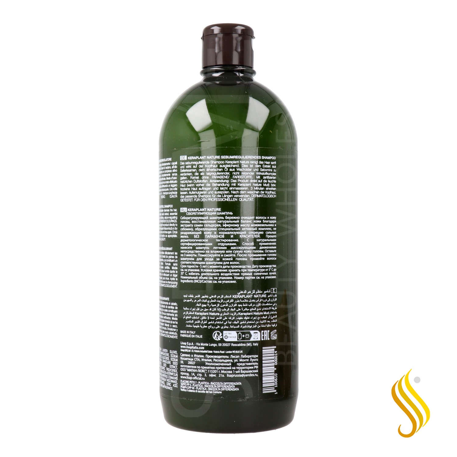 Lisap Keraplant Nature Balance Control Shampoo 1000 ml