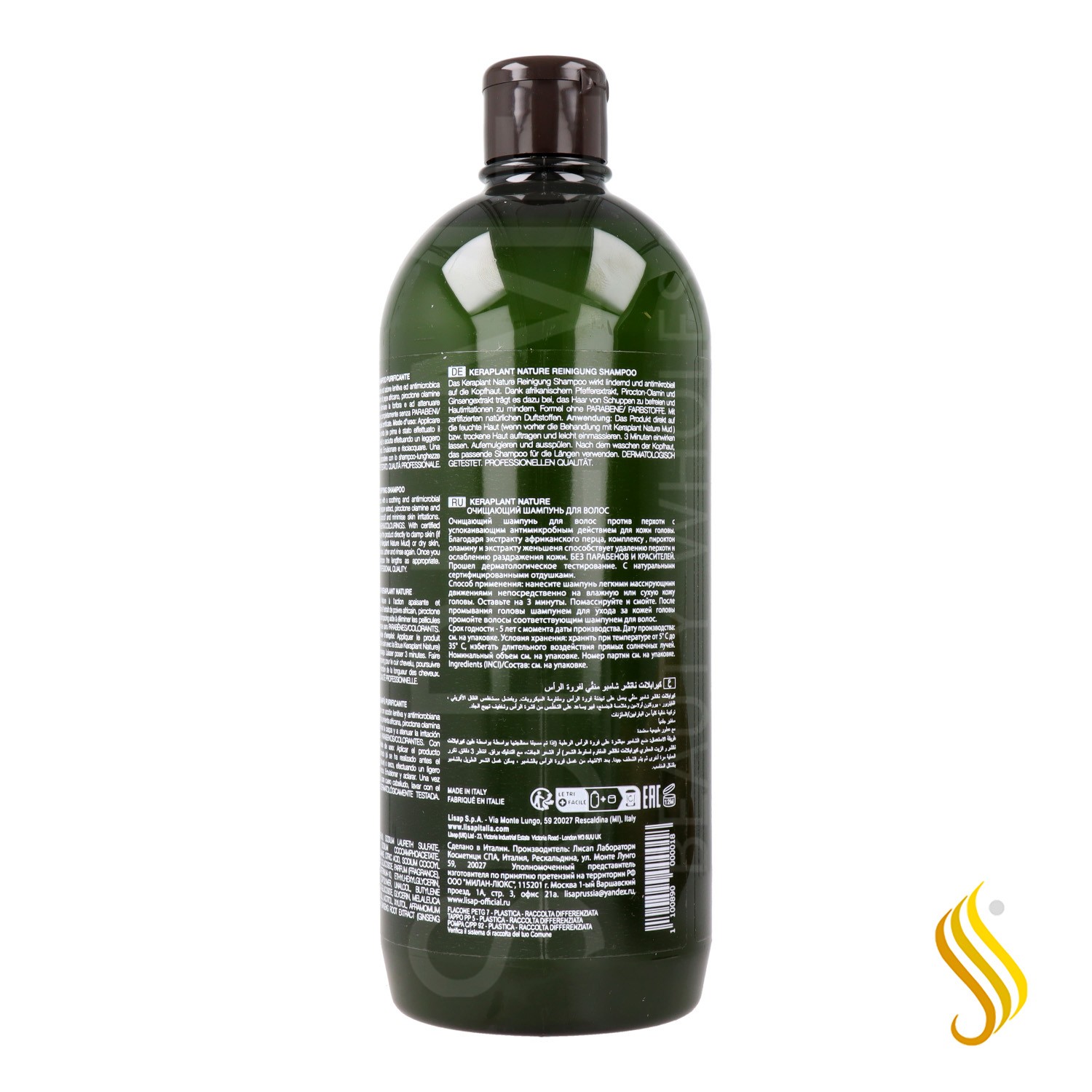 Lisap Keraplant Nature Purifying Shampoo 1000 ml