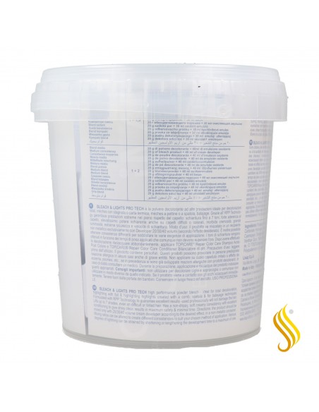 Lisap Pó Descolorante Bleach Lights Pro Tech 1000 ml