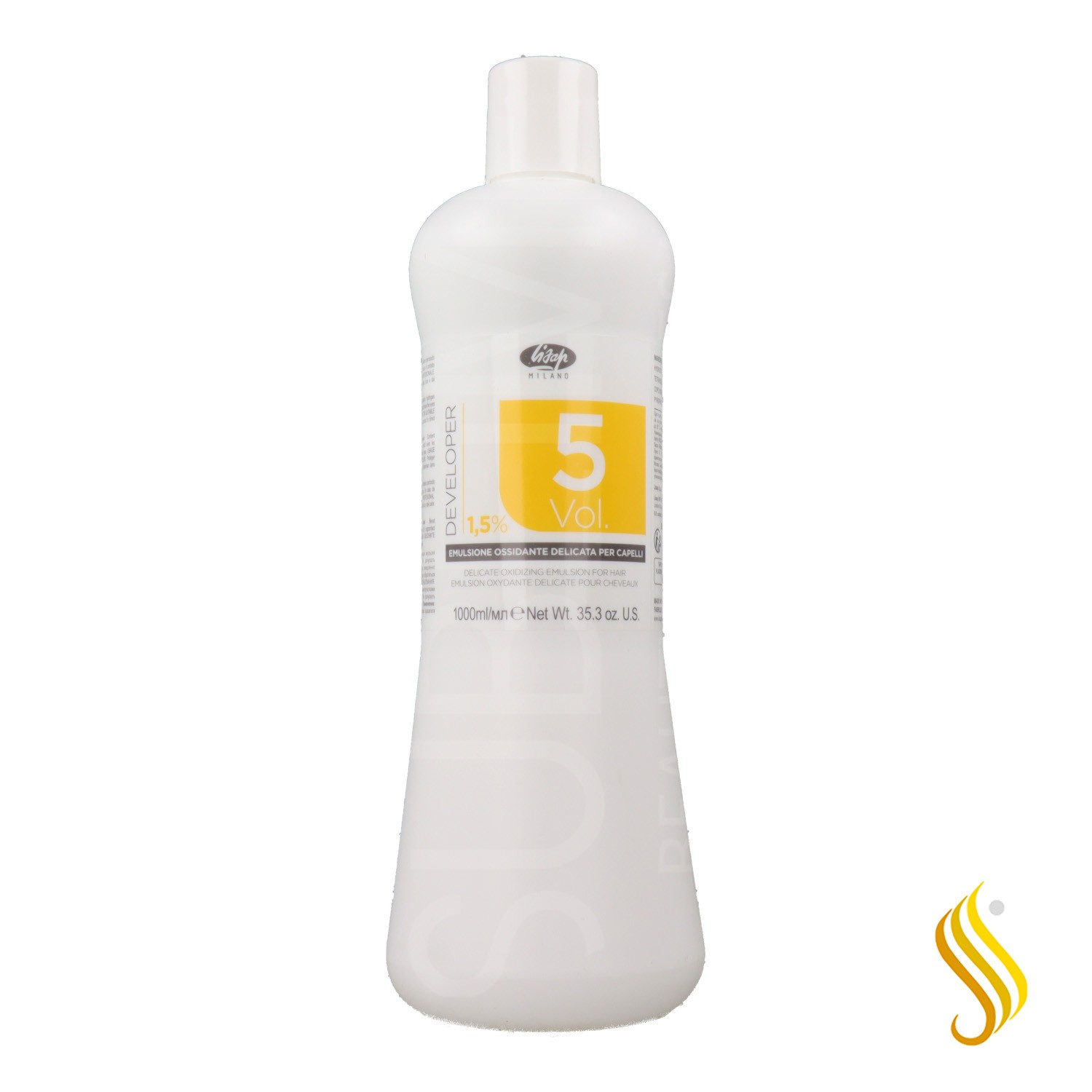 Lisap Émulsion Oxydante 1,5% 5 Vol 1000 ml