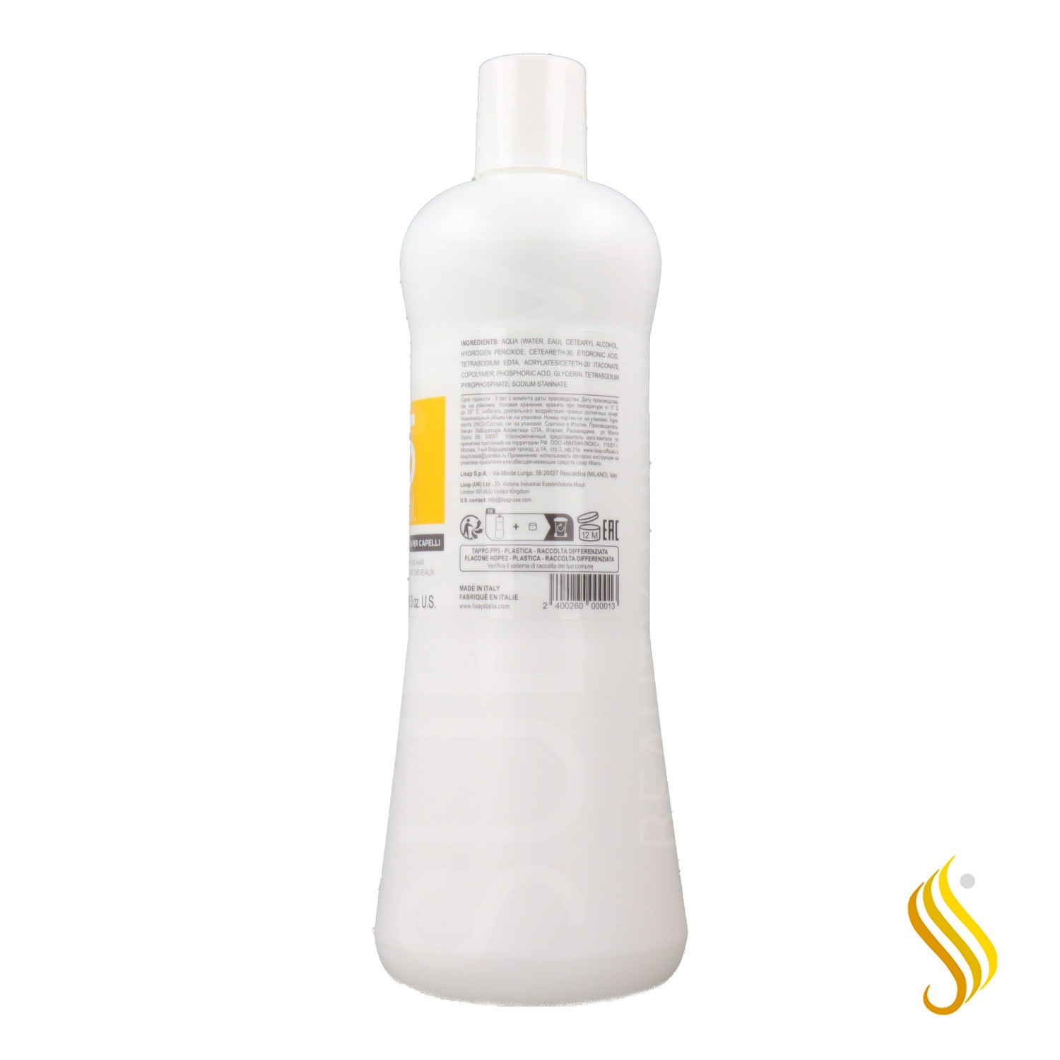 Lisap Émulsion Oxydante 1,5% 5 Vol 1000 ml