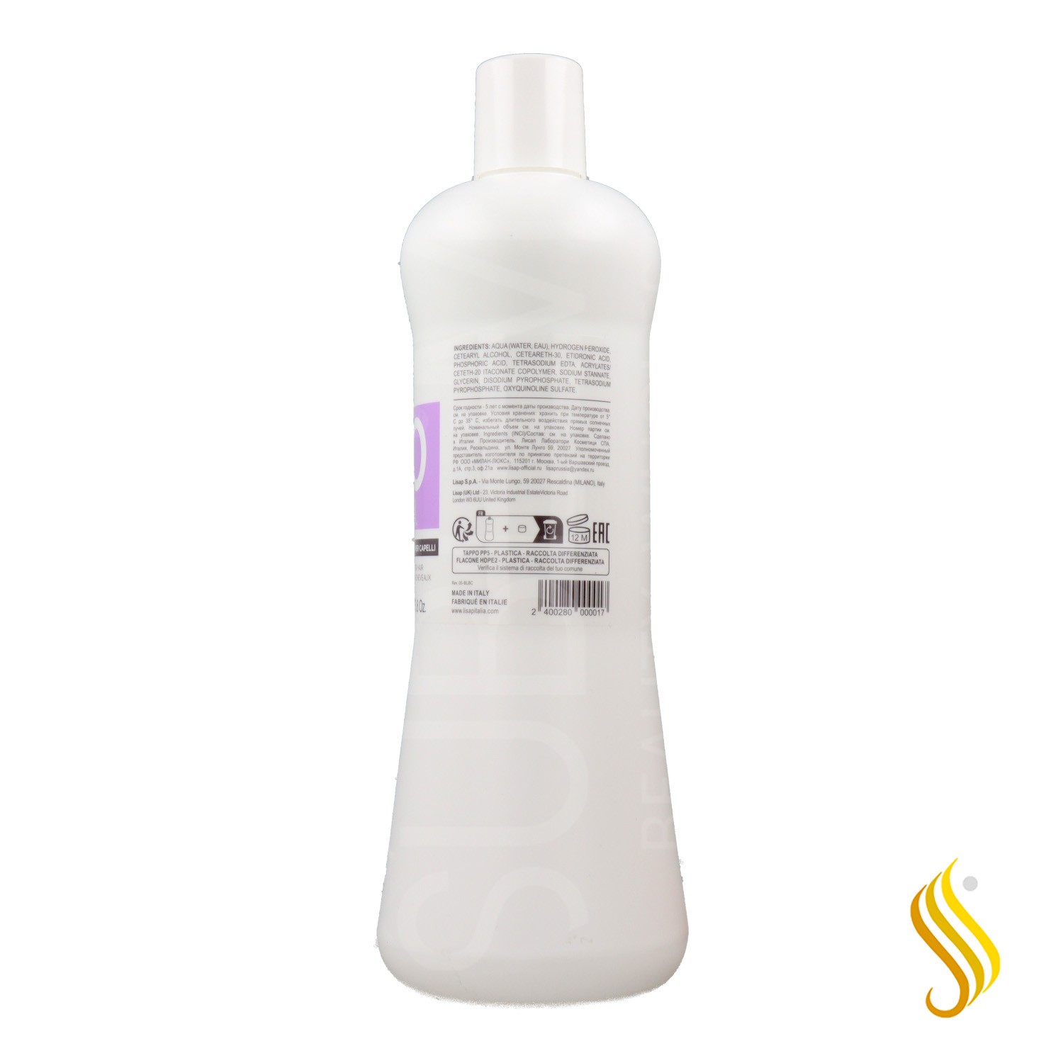 Lisap Oxidizing Emulsion 6% 20 Vol 1000 ml
