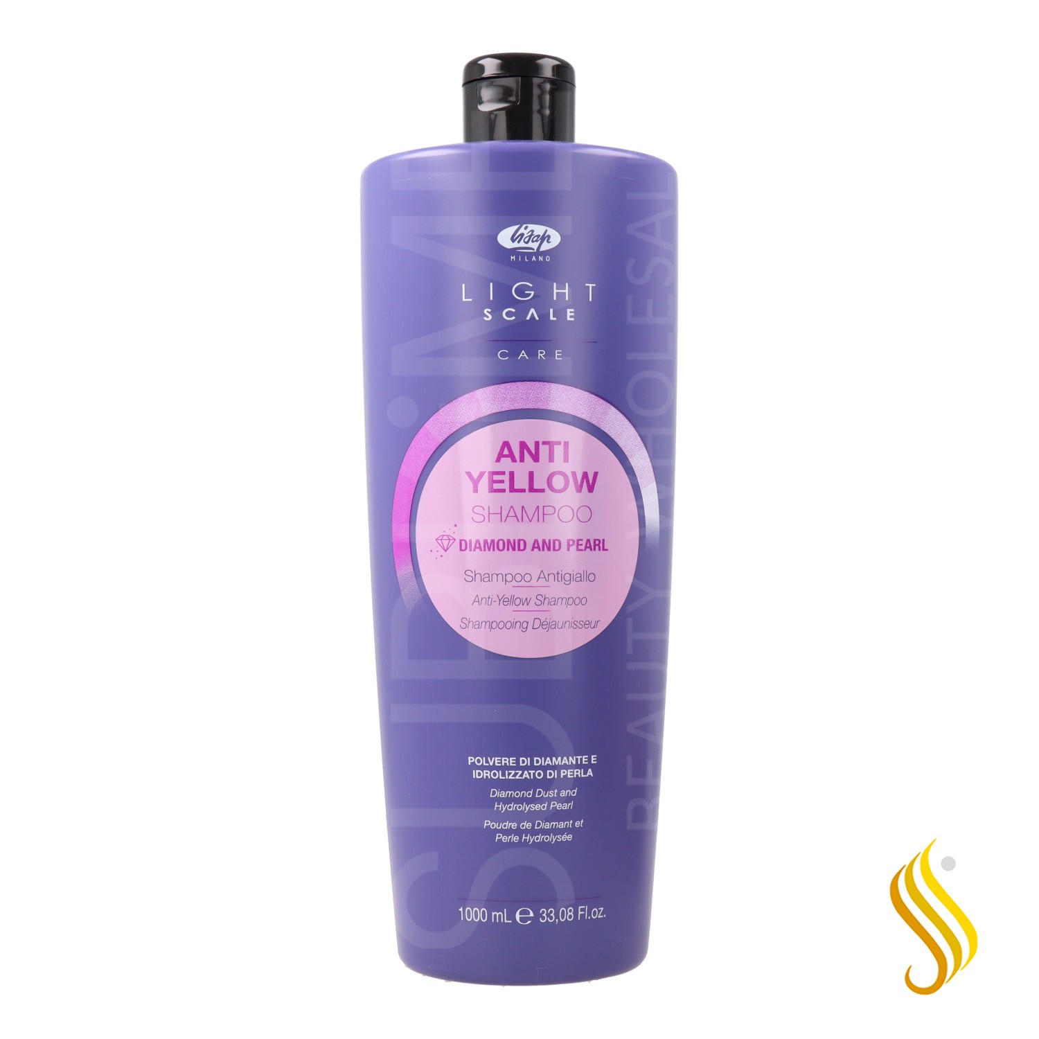 Lisap Shampooing Anti-Taches Légères Anti-Jaunissement 1000 ml
