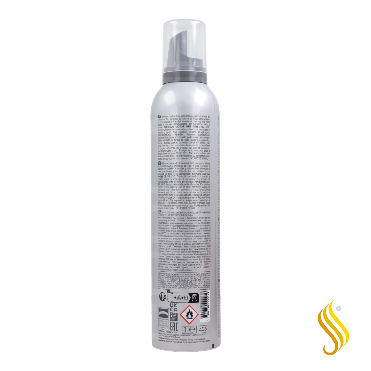 Lisap High Tech Hair Brushing Mousse 300 ml