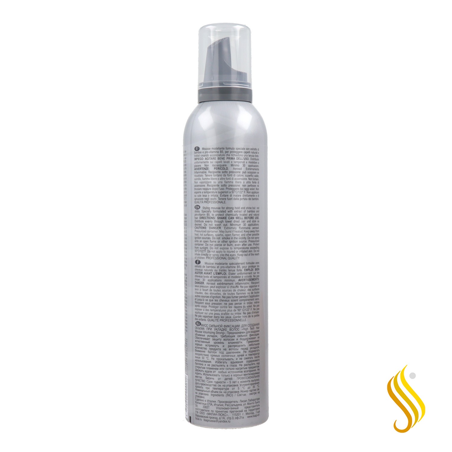 Lisap High Tech Mousse Forte Volumatrice Cheveux 300 ml