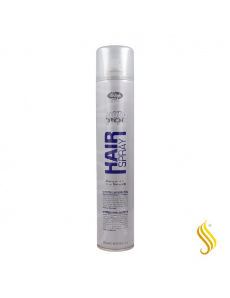 Lisap High Tech Hair Hair Natural Hold Spray Lacquer 500 ml