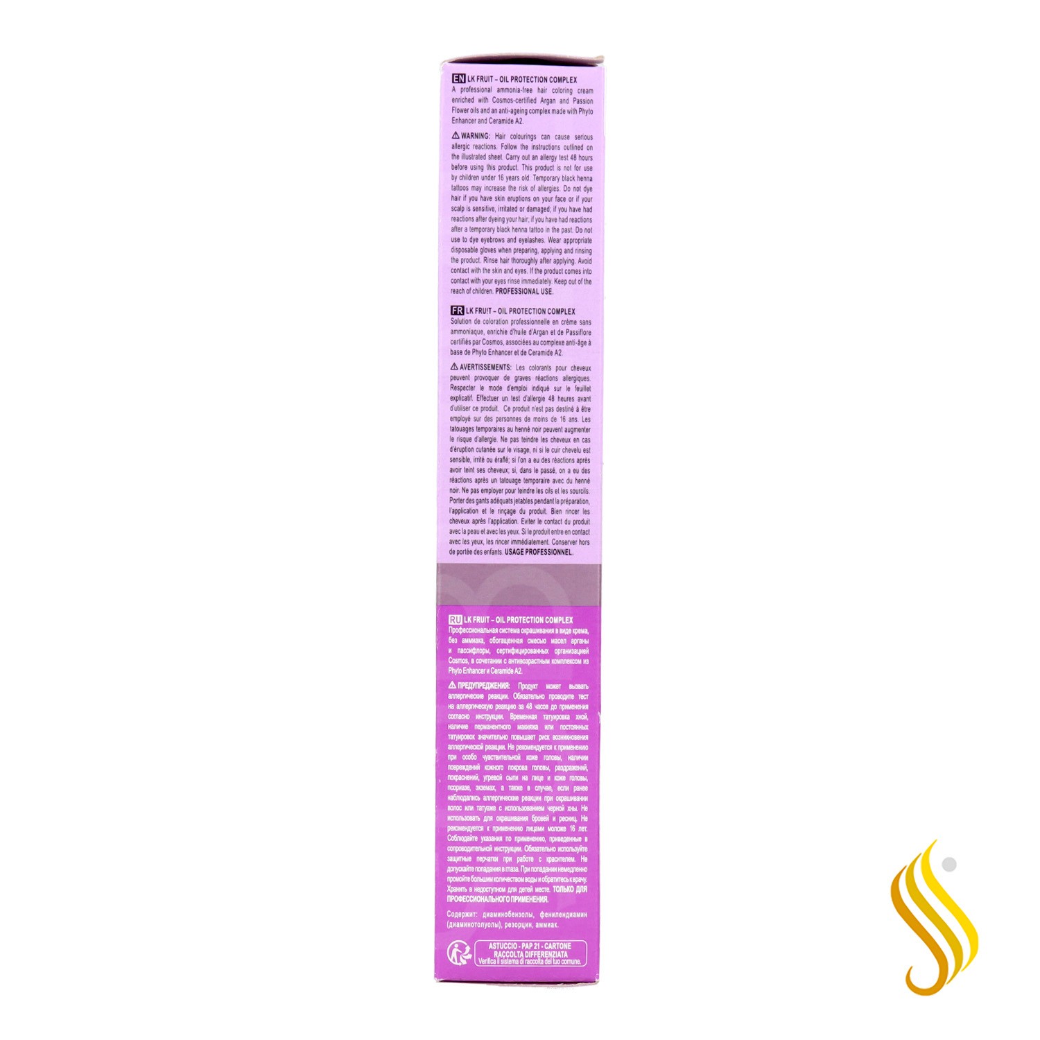 Lisap Lk Fruit Color 5/2 Light Brown Ash 100 ml