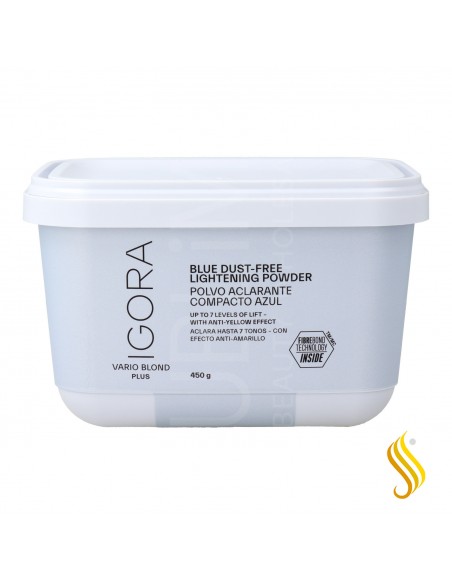 Schwarzkopf Igora Vario Blond Plus Poudre Décolorante Bleue 450 gr