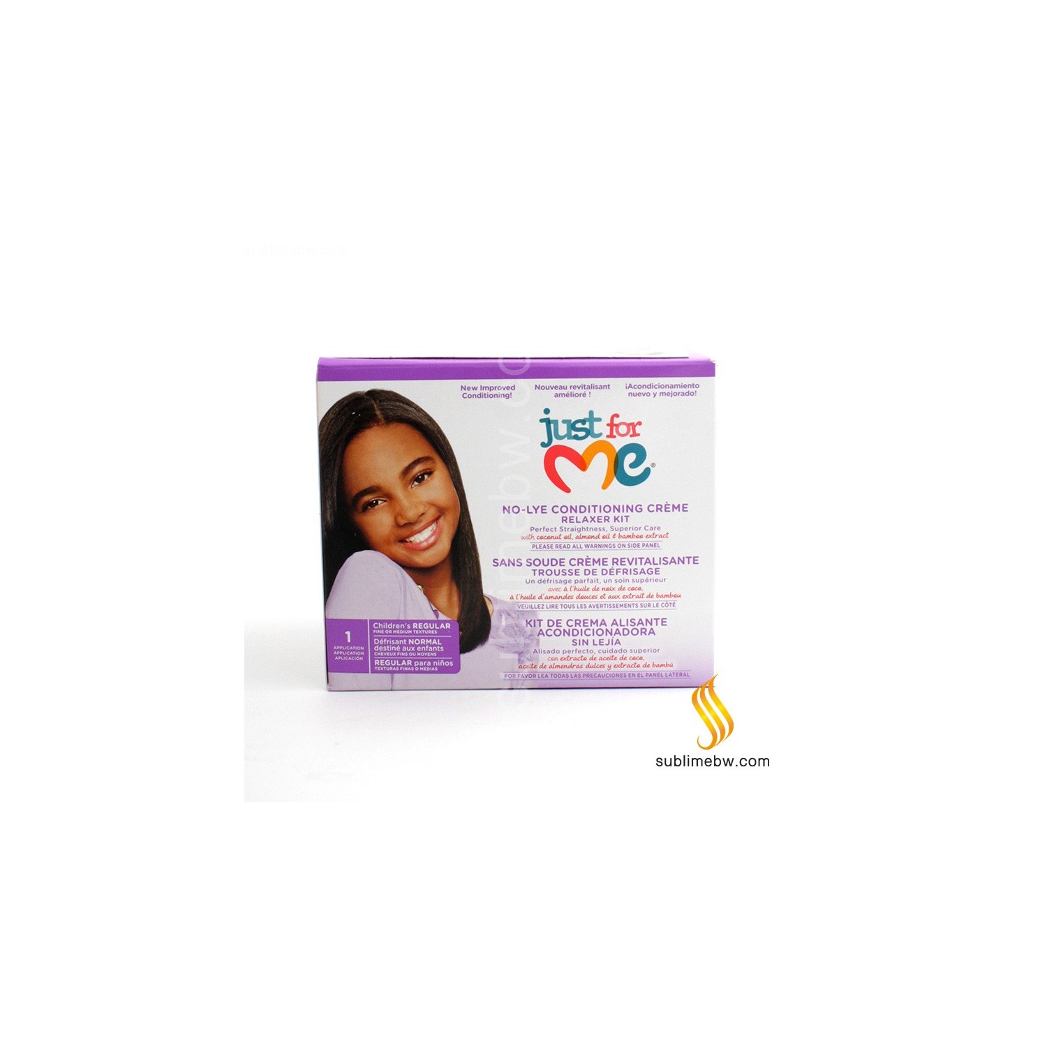 Soft & Beautiful Just For Me Relaxer Kit Reg