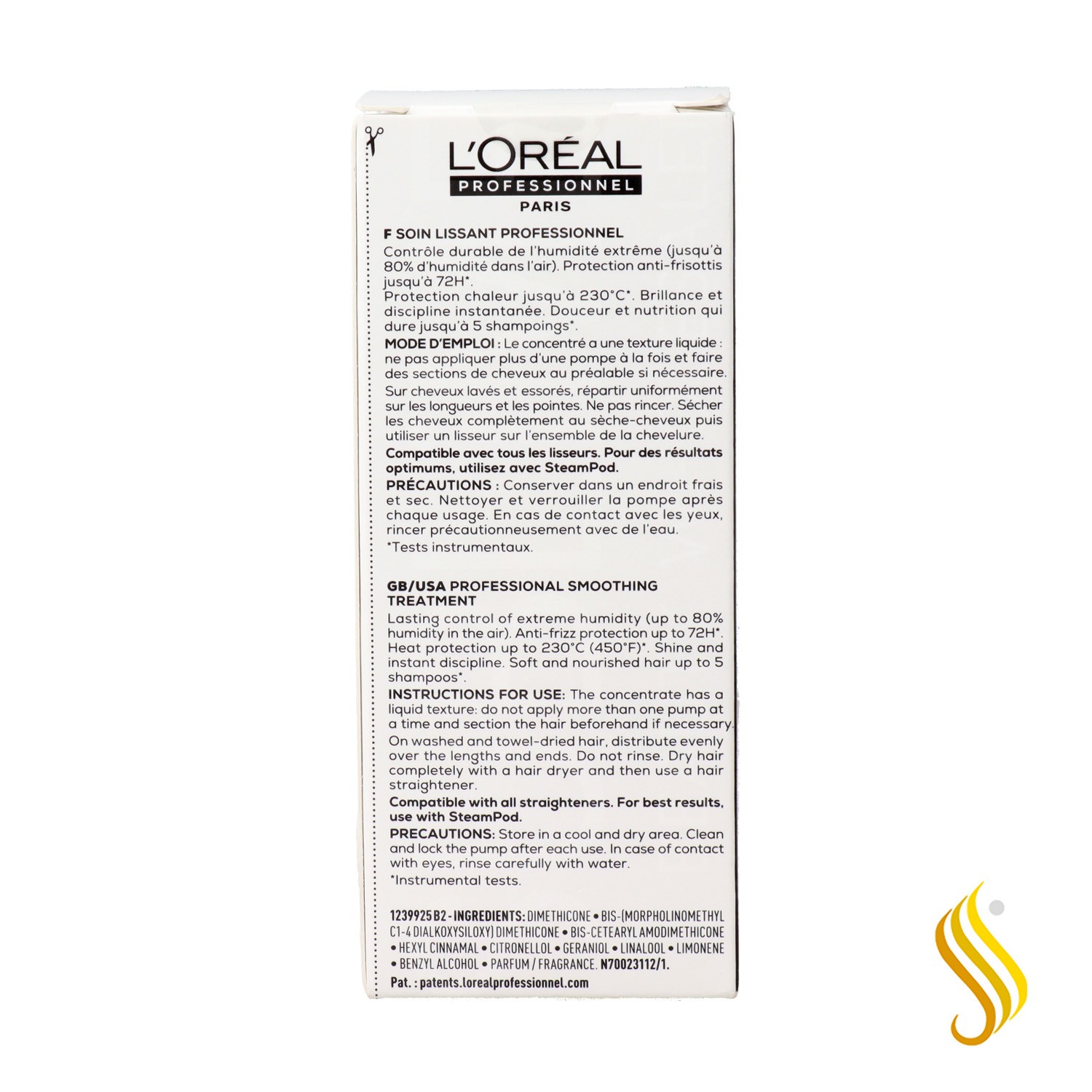 Loreal Steampod Sérum Lissant 3 En 1 50 ml