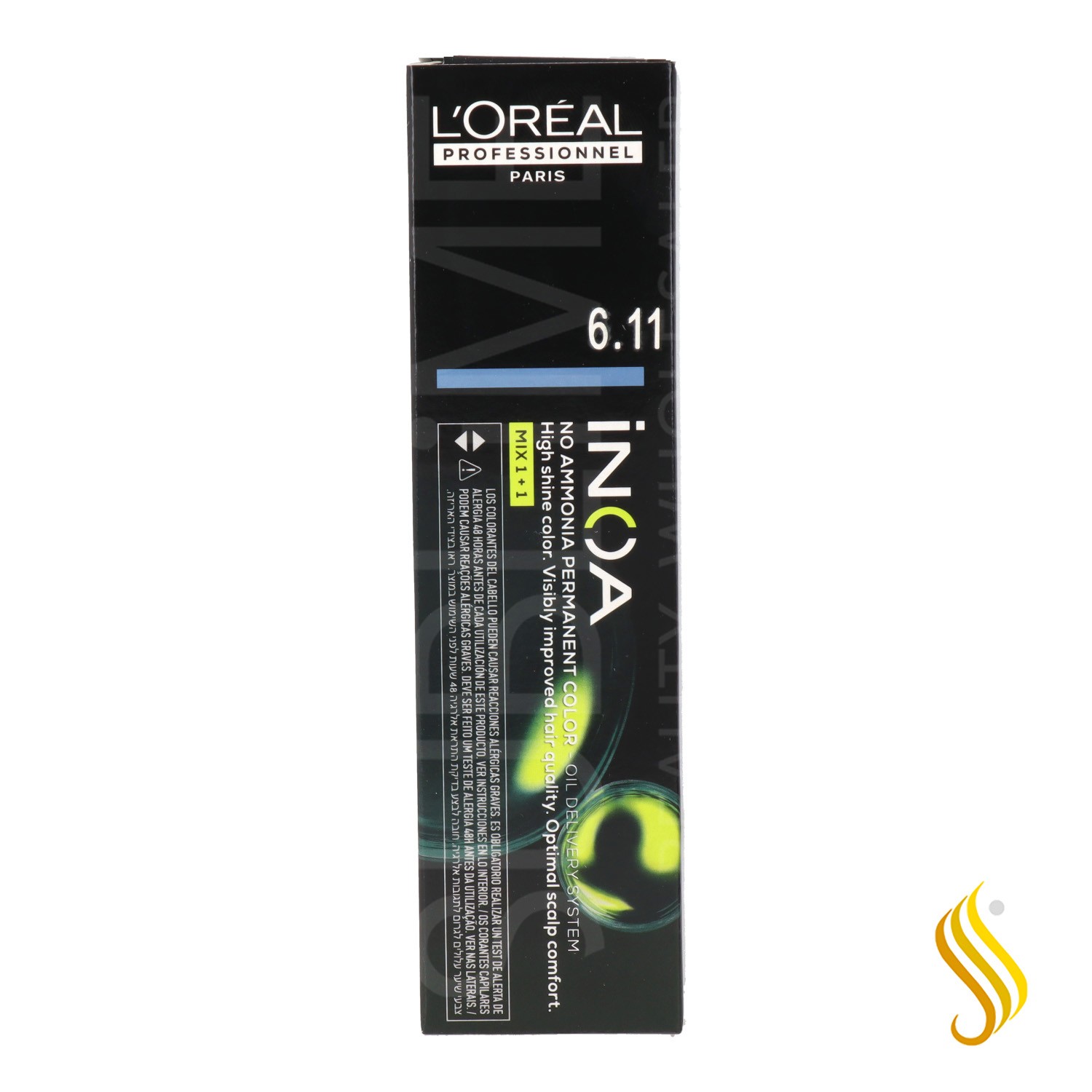 L’Oréal Inoa 6.11 – Rubio Oscuro Ceniza Profundo 60 gr