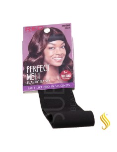 Red Kiss Lace Melt Band 1 3/4 » Bande élastique noire