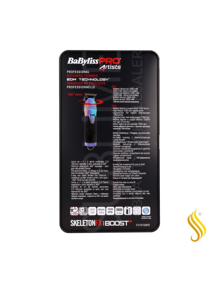 Machine de découpe Babyliss Pro 4Artist Boost Skeleton Fx