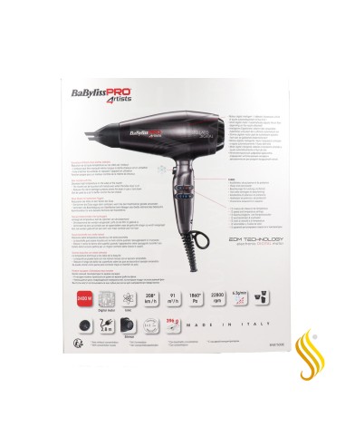 Secador Babyliss Digital Stellato 2400W
