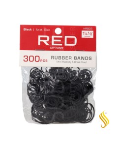 Red Kiss Rubber Band Assorted Size 300 Piezas Gomas