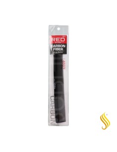 Red Kiss Carbon Large Barber Comb