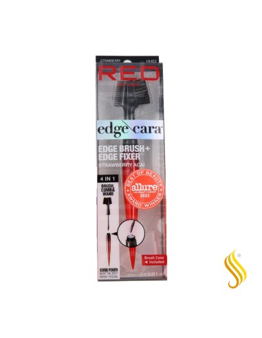 Red Kiss Edge Strawberry Acai Peine Con Brocha Cara