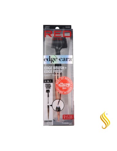 Red Kiss Edge Sweet Peach Peine Con Brocha Cara