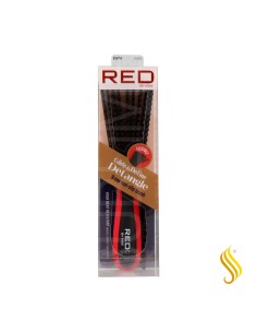 Red Kiss Ez Glide Detangling Brush 9 Rows Cepillo Negro