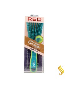 Red Kiss Ez Glide Detangling Brush Jumbo Azul Cepillo