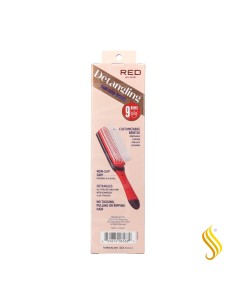 Red Kiss Non Slip Detangling Brush Color Rojo Cepillo 2