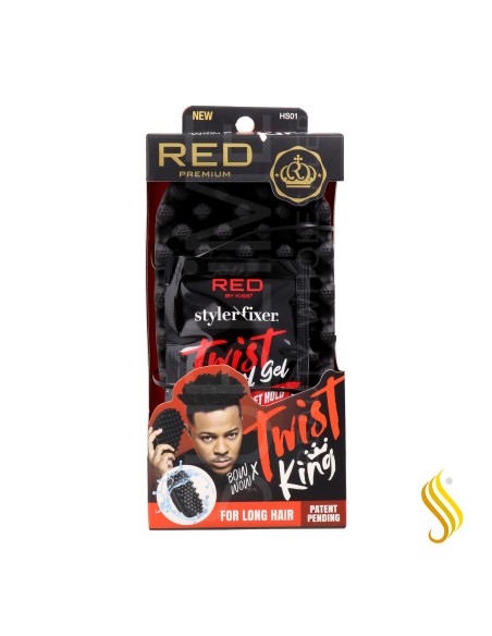 Red Kiss Premium Twist King Peine Goma