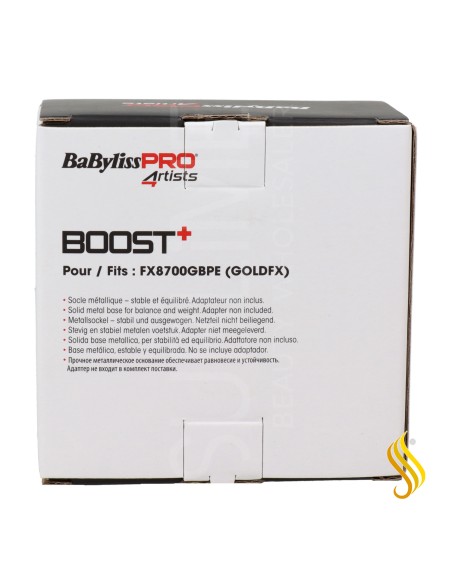 Base de chargement Babyliss Pro 4Artist, tondeuse dorée