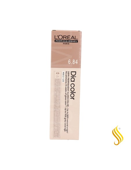 L’Oréal Dia Color 6.84 - Rubio Oscuro Moca Cobrizo 60 ml
